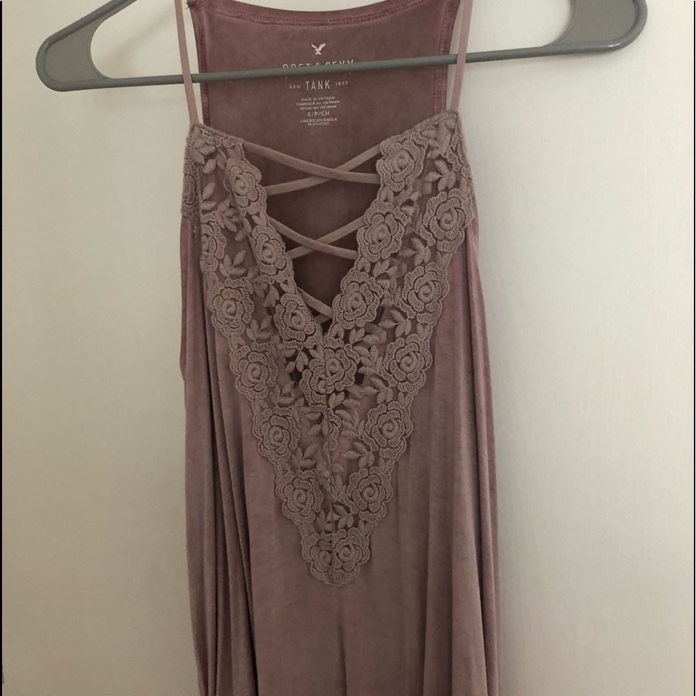 Lavender Lace Tank